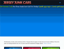 Tablet Screenshot of jerseyjunkcars.com